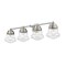 Z-Lite Vaughn 4 Light Vanity, Brushed Nickel And Clear Seedy 736-4V-BN - alternate 1